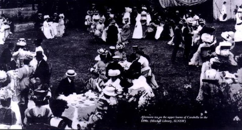 Carabella House tea party 1890s, Sydney