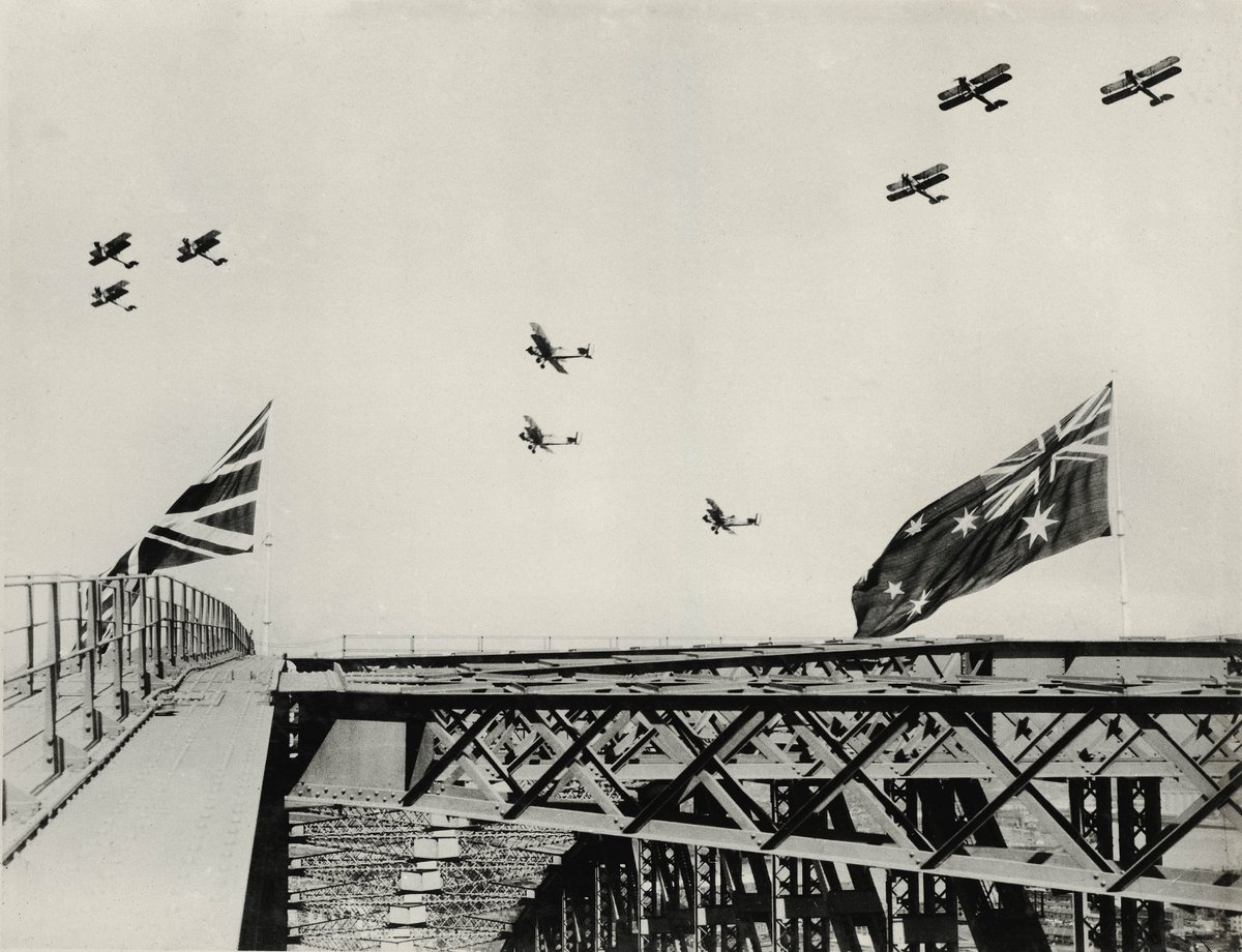 Aerial Escort Water Pageant from Admiralty House (Sydney Harbour Bridge Photographic Albums), Kirribilli (1932)
