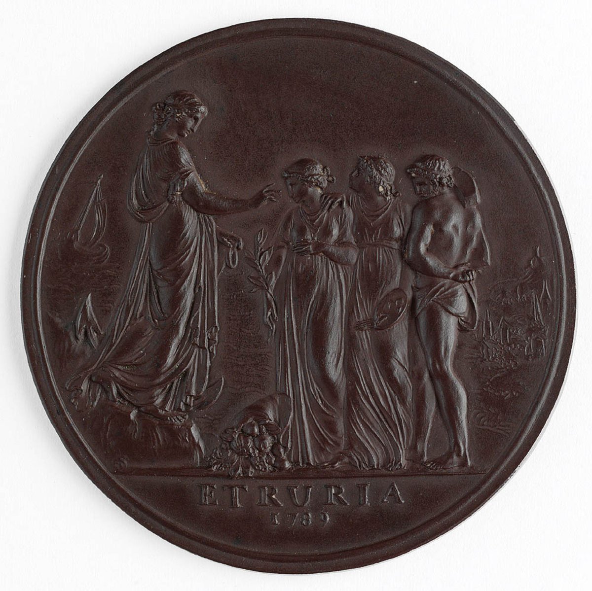 Sydney Cove medallion 1789 Josiah Wedgwood, Circular Quay