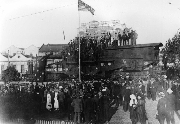 Bertha gun011, Haymarket (1920)