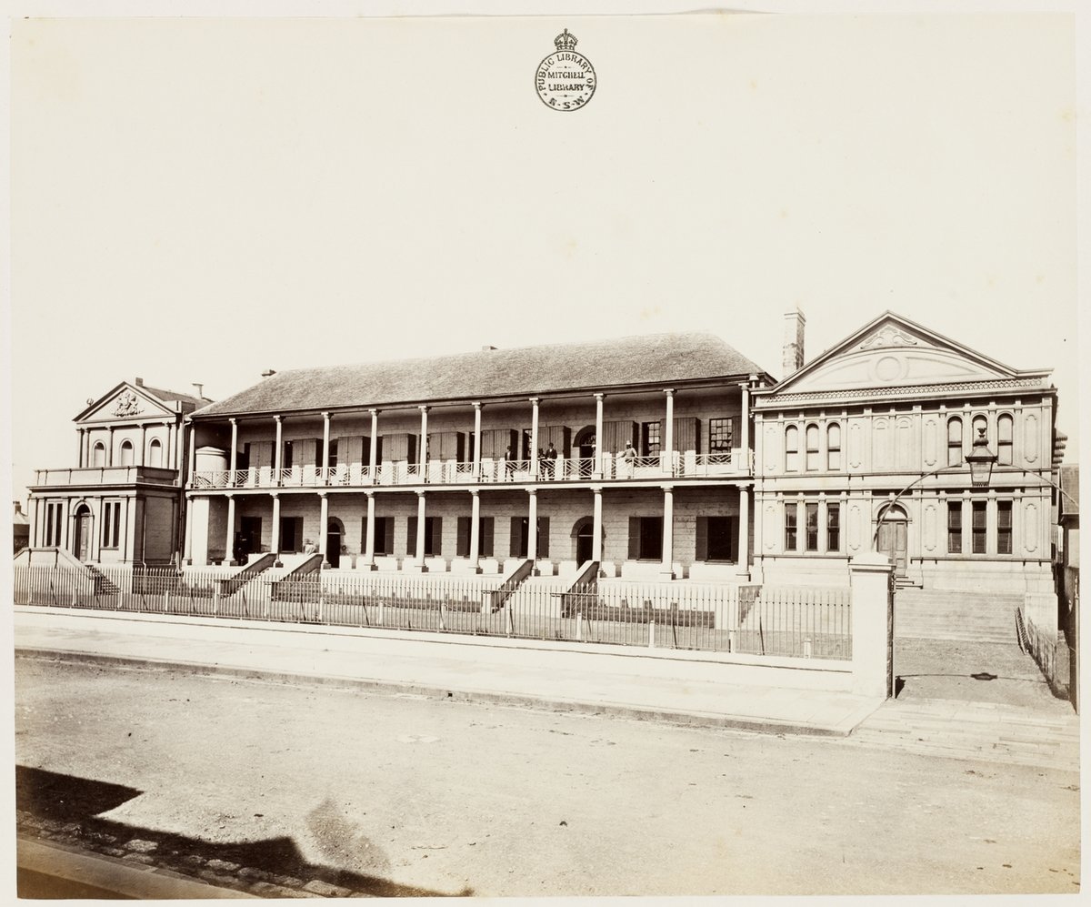 1 Parliamentary Buildings SH 548, Sydney city centre (1872)