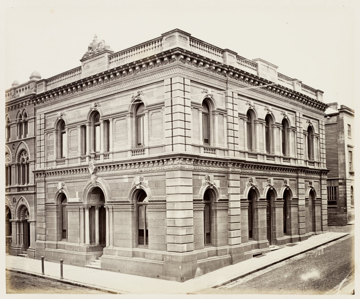 35 London Chartered Bank SH 180, Sydney city centre (1872)