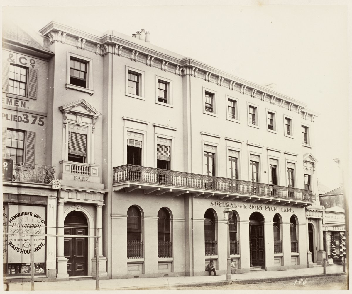 30 Joint Stock Bank SH 181, Sydney city centre (1872)