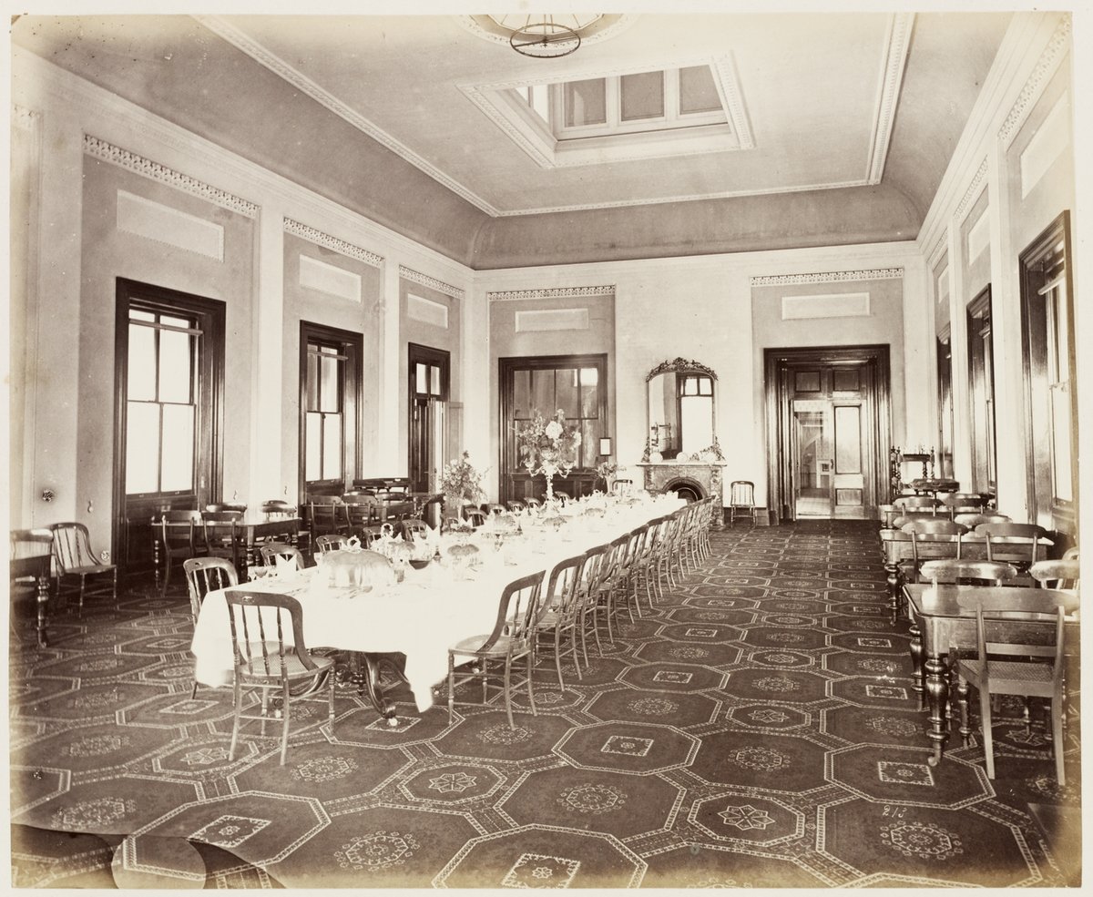 6 Parliamentary Refreshment Room Interior SH 555, Sydney city centre (1872)