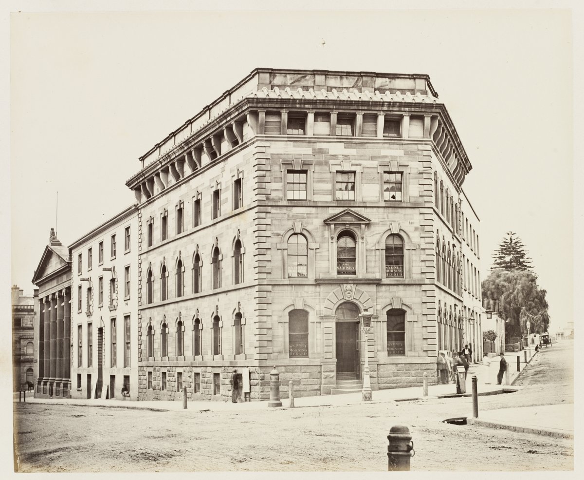 51 Herald Office, Sydney city centre (1872)