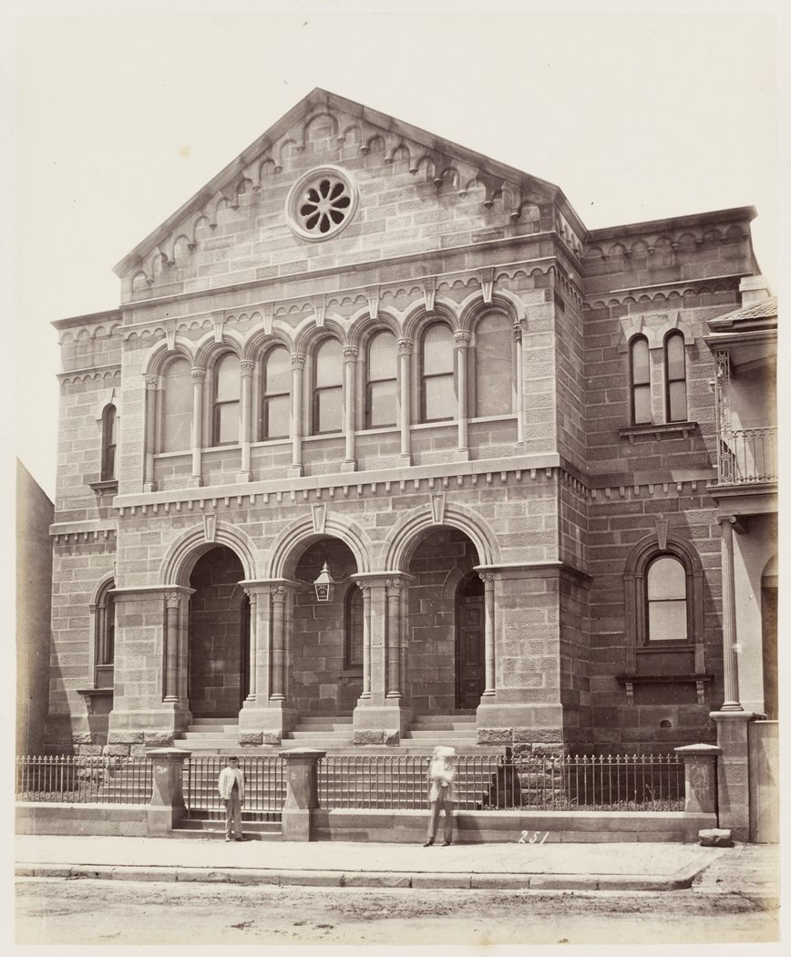 91 Presbyterian Church SH 700, Sydney city centre (1872)