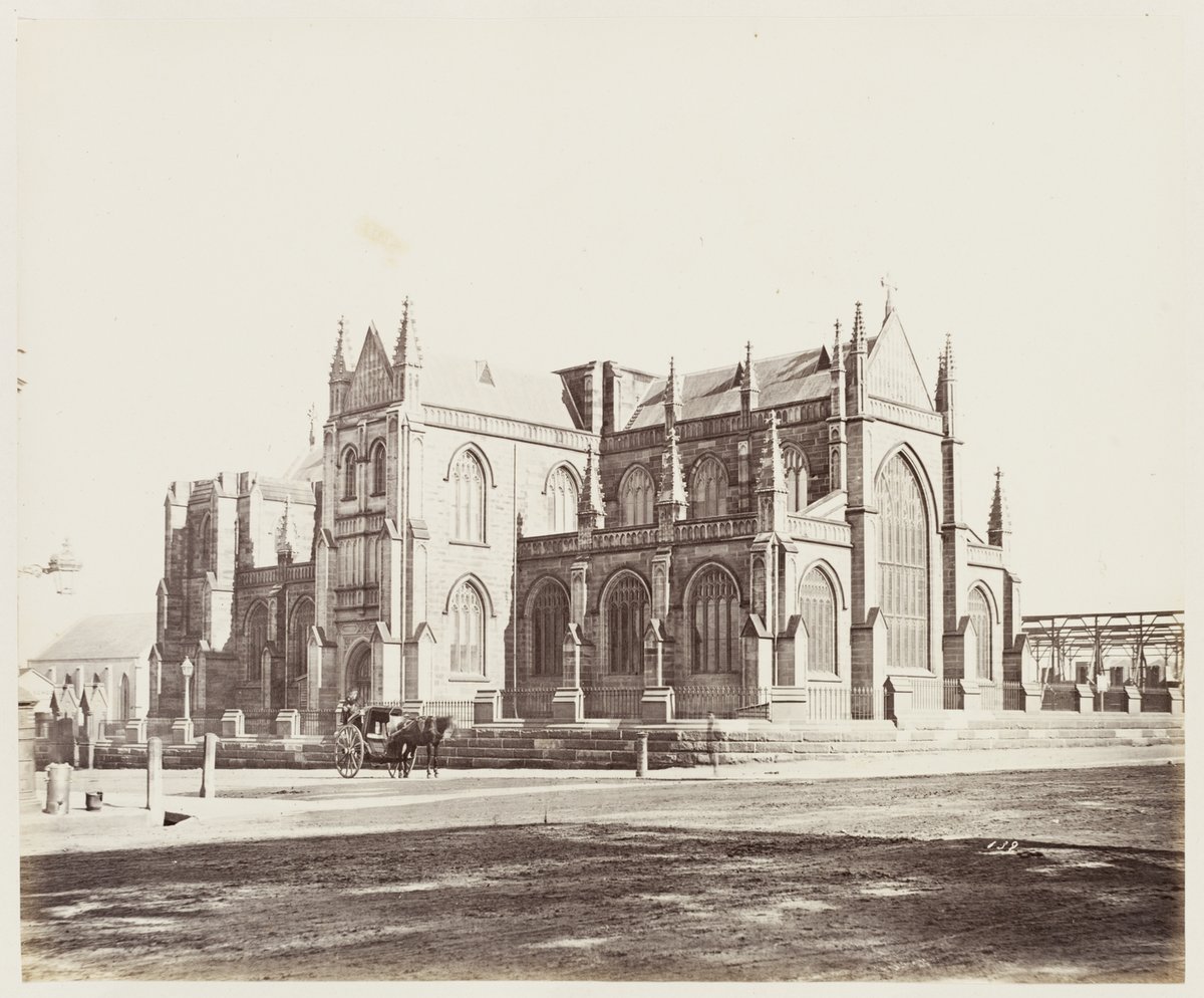 65 St Andrews Anglican Cathedral SH 726, Sydney city centre (1872)