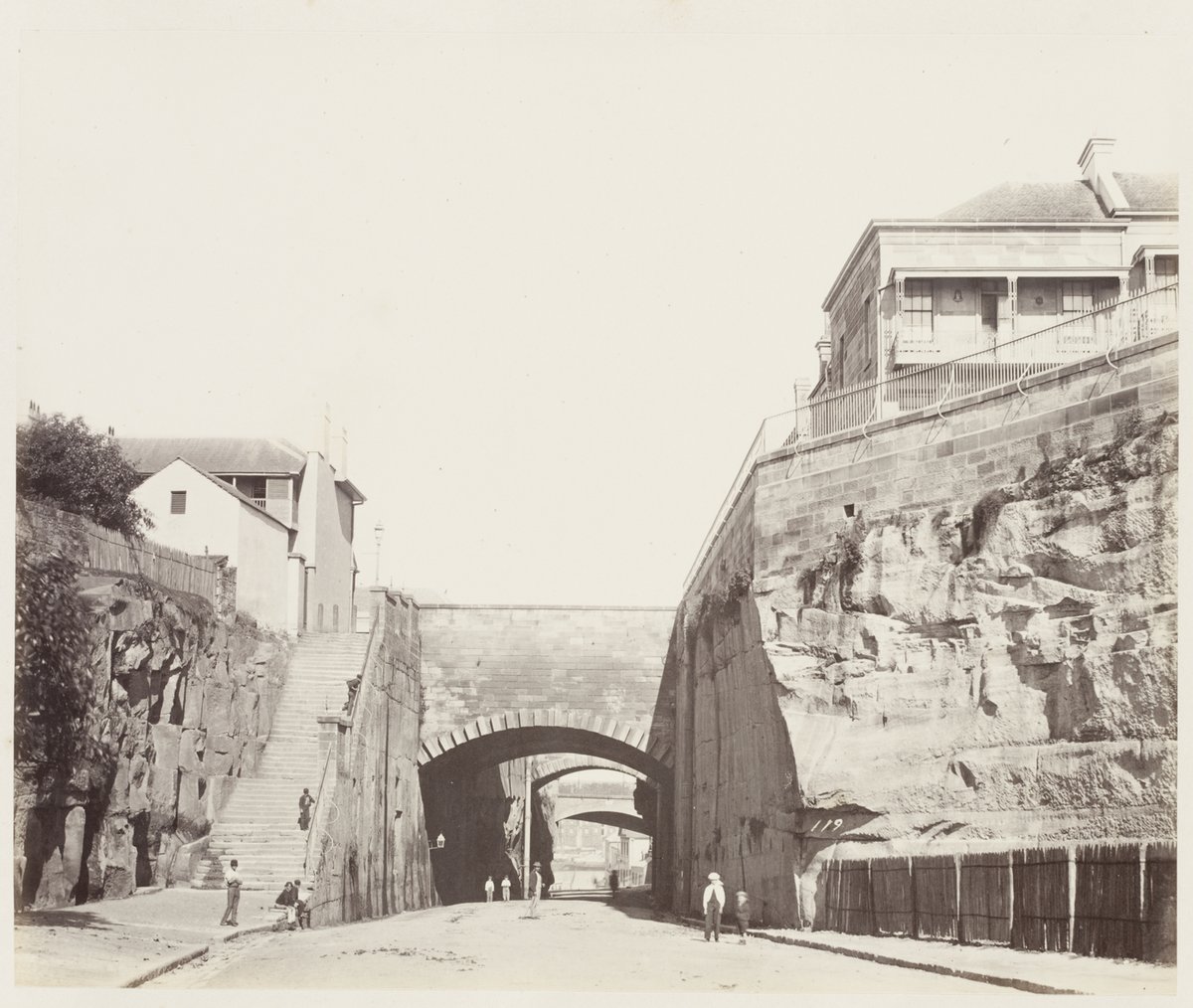 110 Argyle Cutting SH 212, Millers Point (1872)