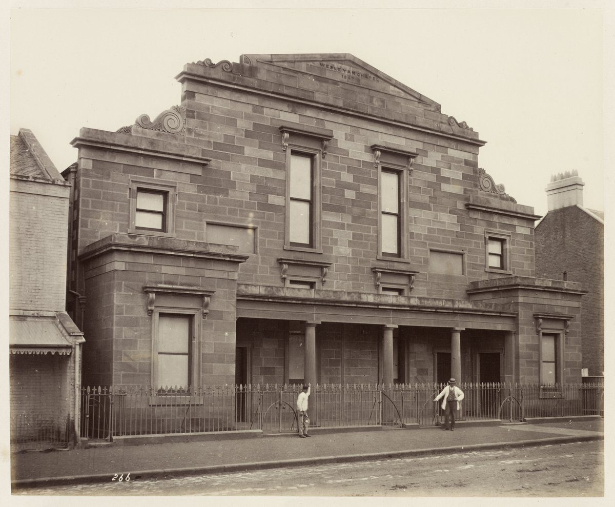 99 Wesleyan Chapel Bourke Street SH 728, Sydney (1872)