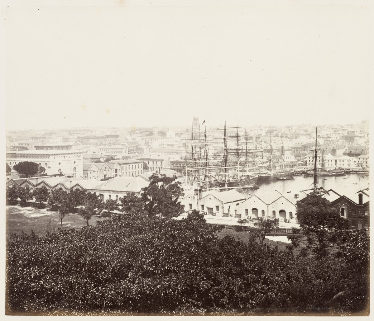 133 Sydney Panoramic SH 645647 657, Circular Quay (1872)