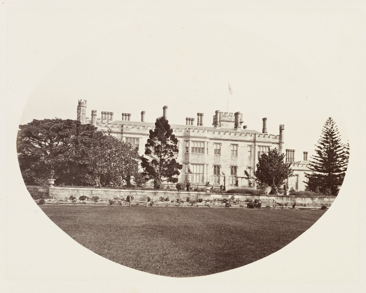 124 Government House Front SH, Sydney city centre (1872)