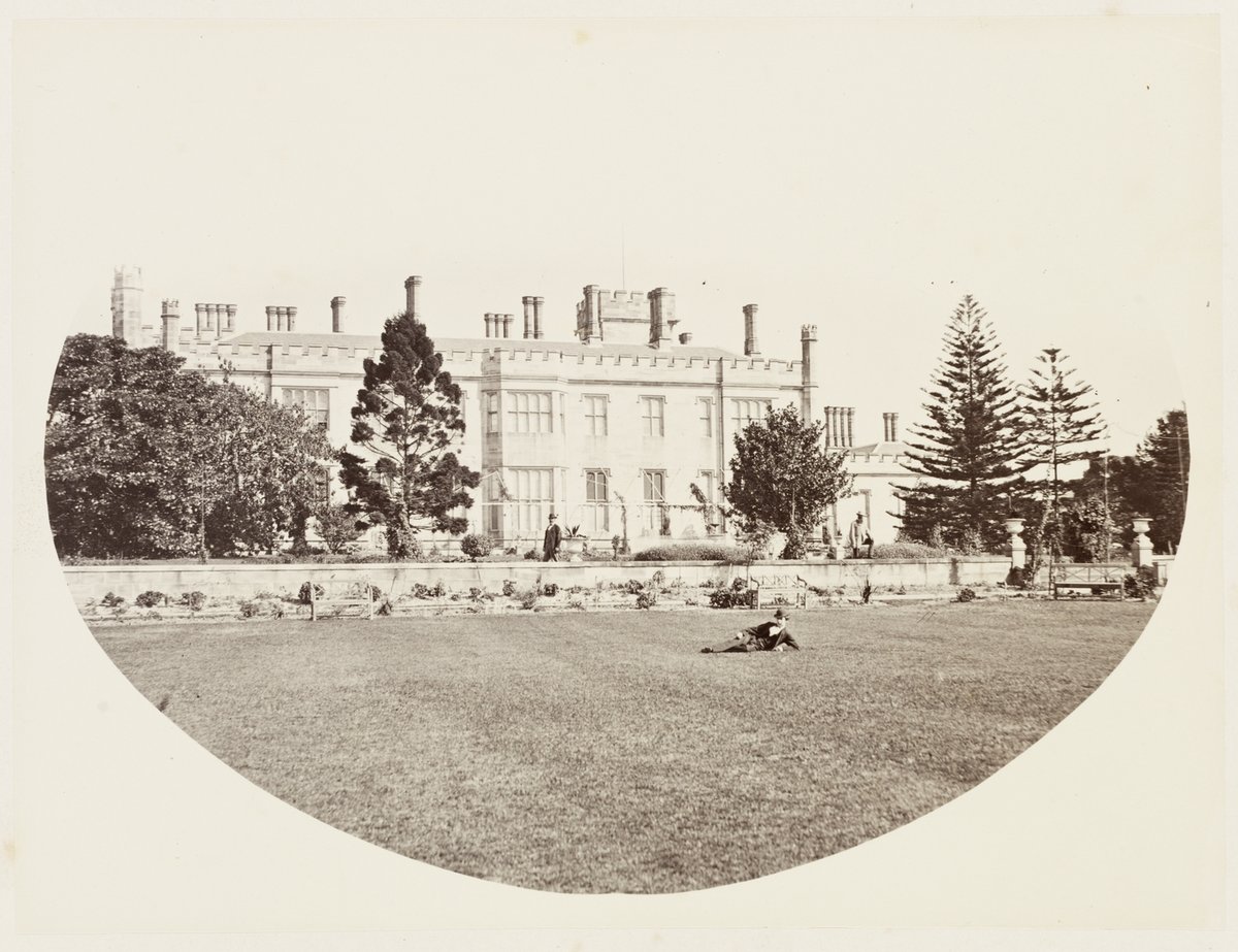 125 Government House Front SH, Sydney city centre (1872)