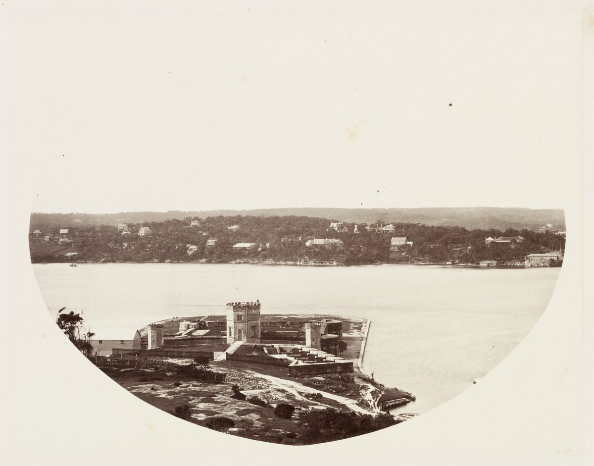 136 The Harbour Panoramic SH 648, Sydney city centre (1872)