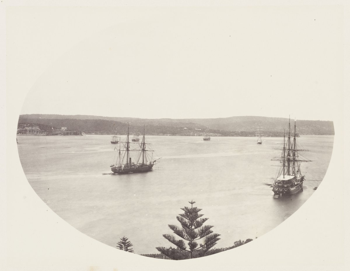 137 The Harbour Panoramic SH 648, Sydney Harbour (1872)