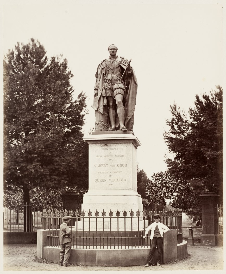 153 Prince Alberts Statue, Sydney city centre (1872)