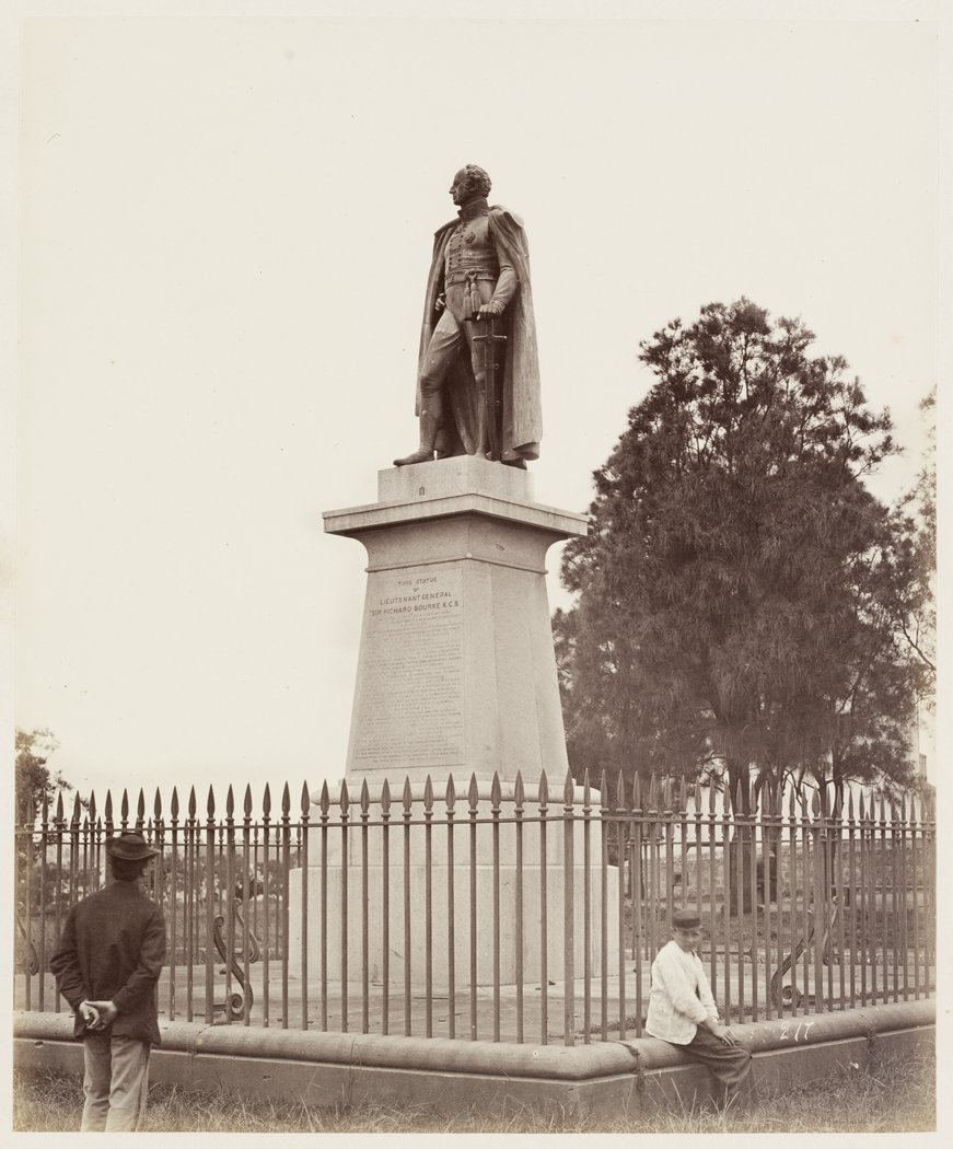 152 Governor Bourkes Statue SH 210, Sydney city centre (1872)