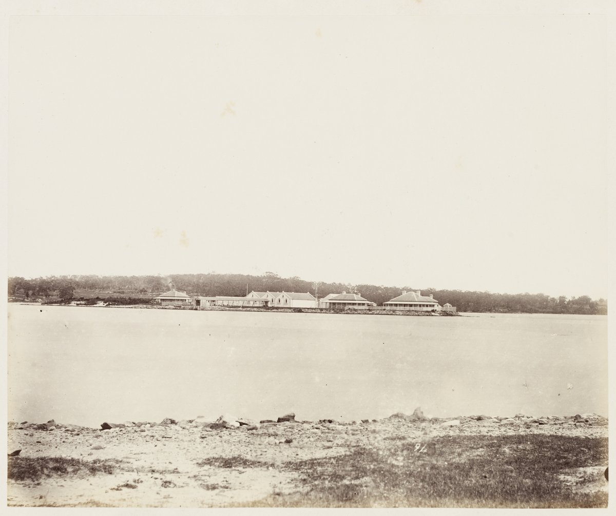 149 Spectacle Island from Cockatoo Island SH 660, Sydney Harbour (1872)