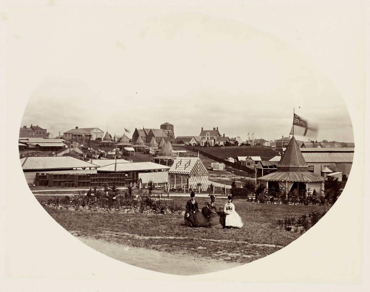 165 Exhibition Building Ground View SH 136 134, Surry Hills (1872)