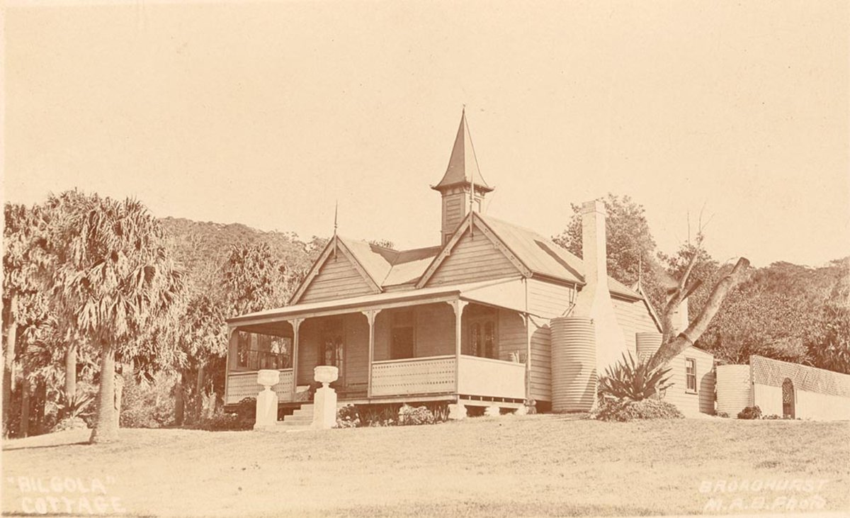 Bilgola cottage, Bilgola Beach (1900–27)