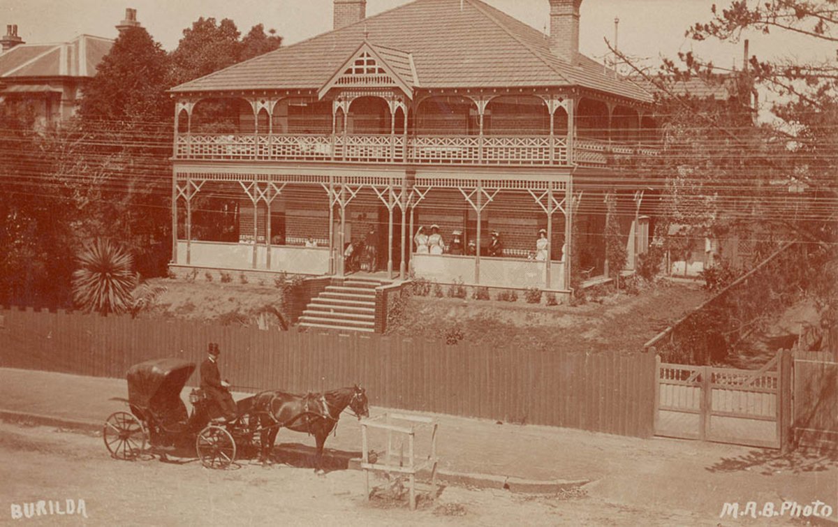 Burilda Private Hospital Summer Hill (1900–27)