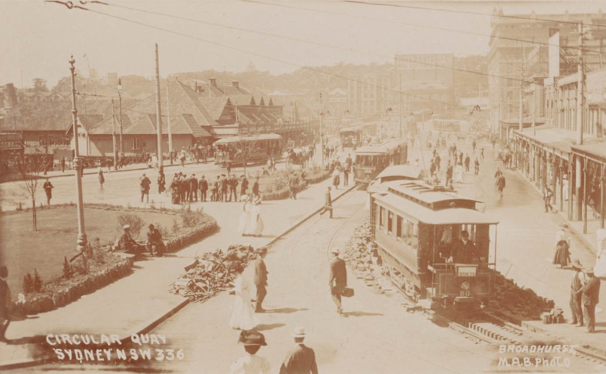 Circular Quay Sydney (1900–27)
