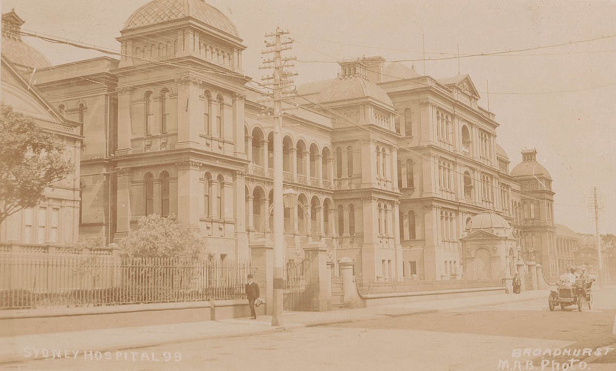 Sydney Hospital, Sydney city centre (1900–27)