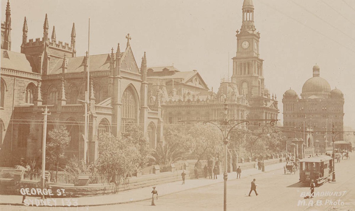 George St Sydney, Sydney city centre (1900–27)
