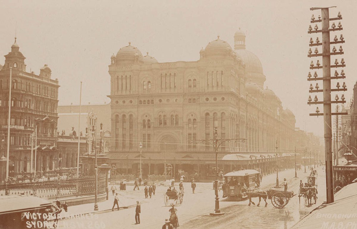 Victoria Markets Queen Victoria Building Sydney, Sydney city centre (1900–27)