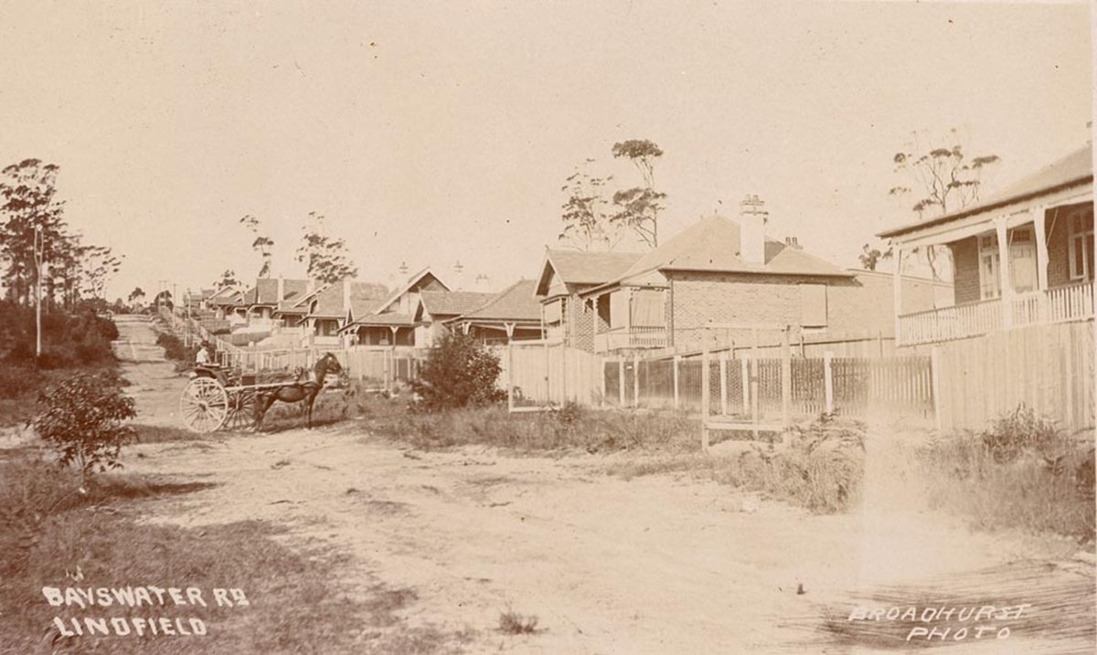 Bayswater Rd Lindfield, 1900–27