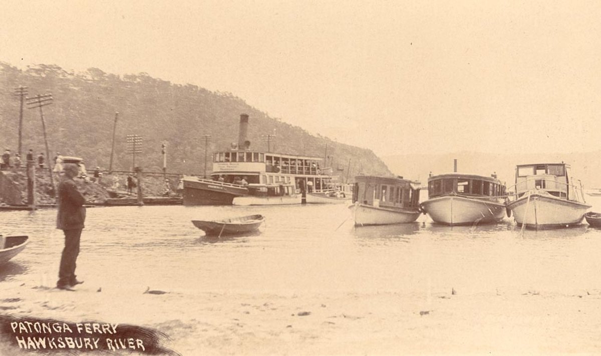 Patonga Ferry Hawkesbury River Brooklyn (1900–27)