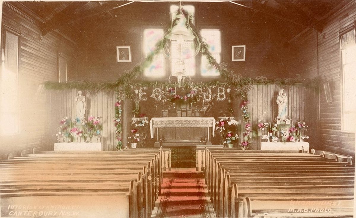 Interior St Anthonys Church, Canterbury (1900–27)