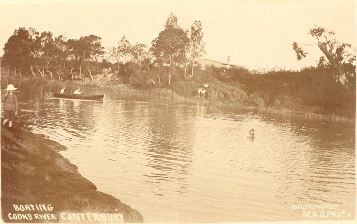 Boating Cooks River Canterbury (1900–27)