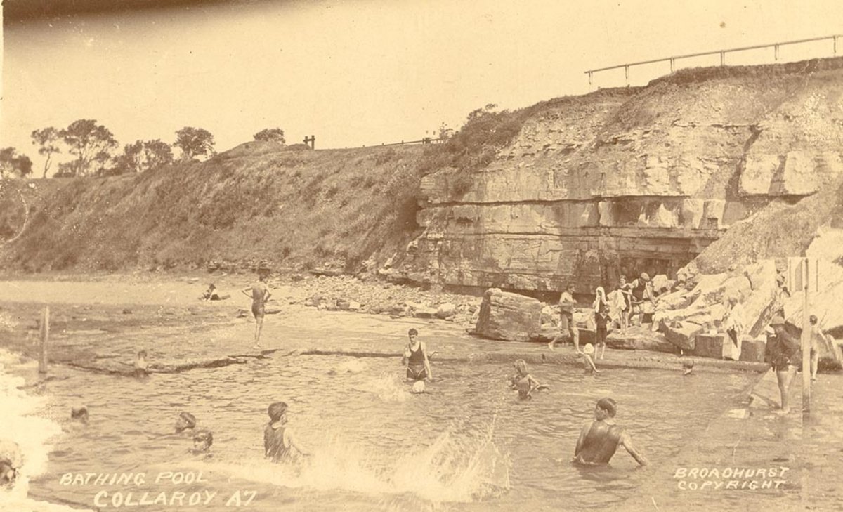 Bathing pool, Collaroy (1900–27)