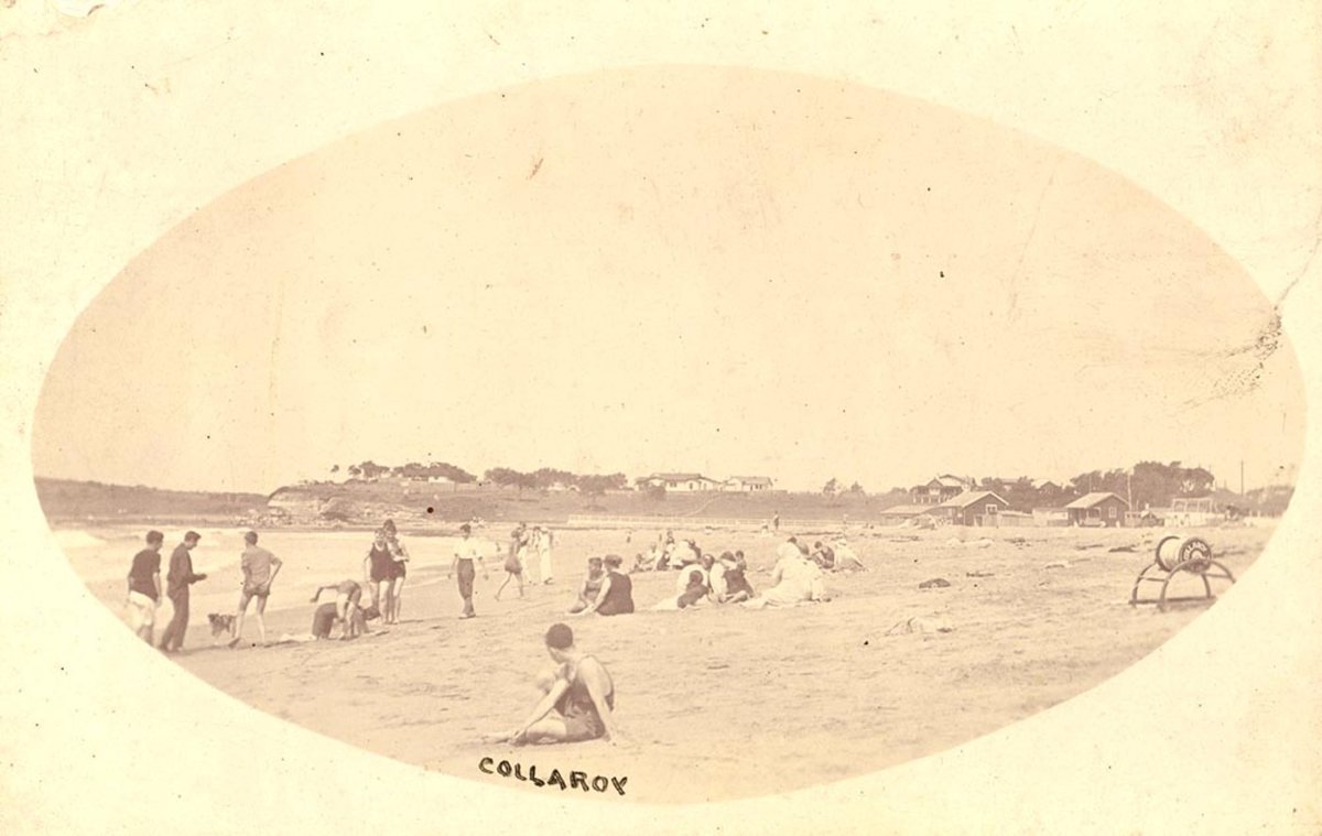 Collaroy beach scene (1900–27)