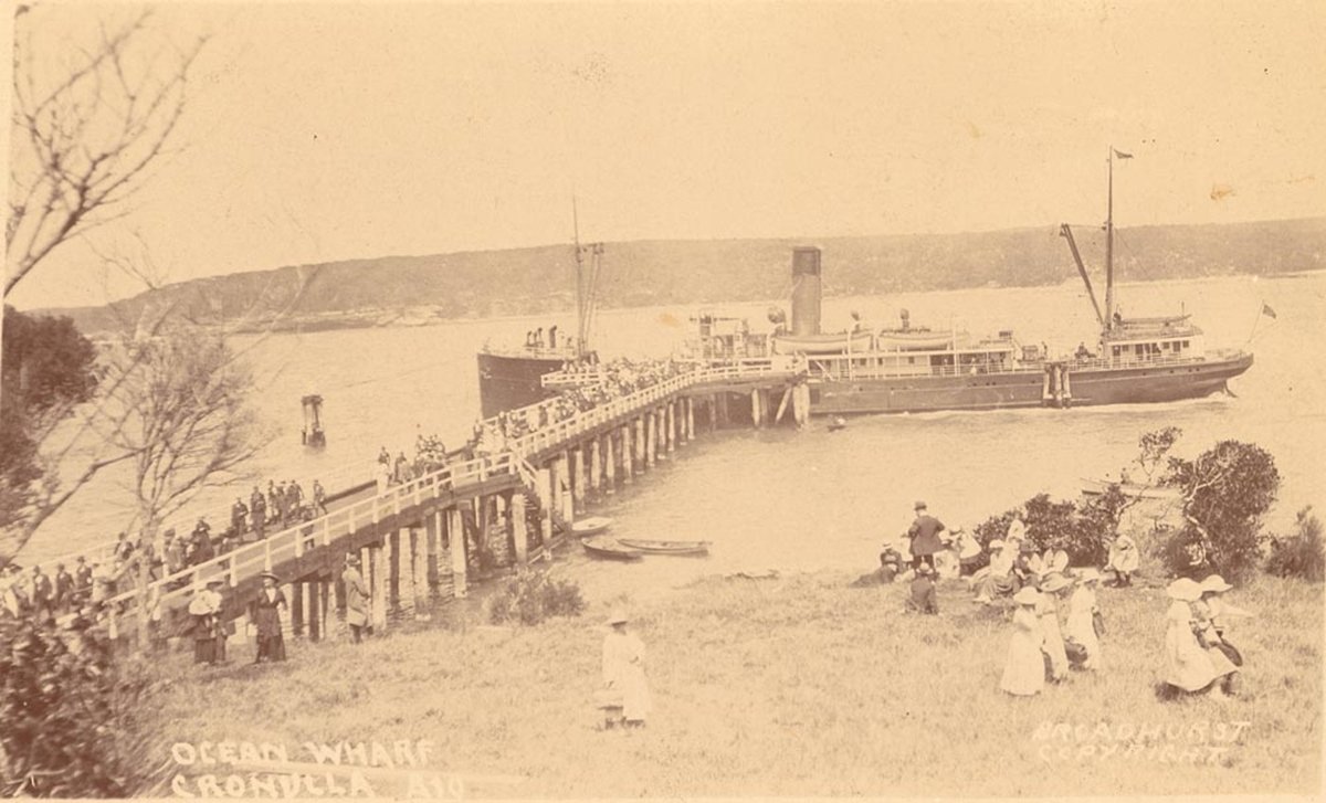 Ocean Wharf Cronulla (1900–27)