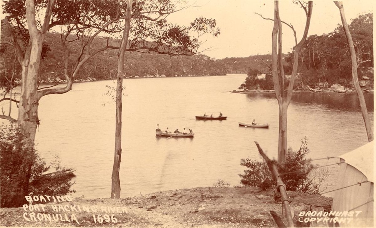 Boating Port Hacking Cronulla (1900–27)