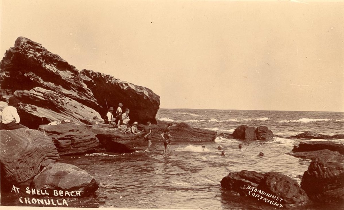At Shell Beach Cronulla (1900–27)