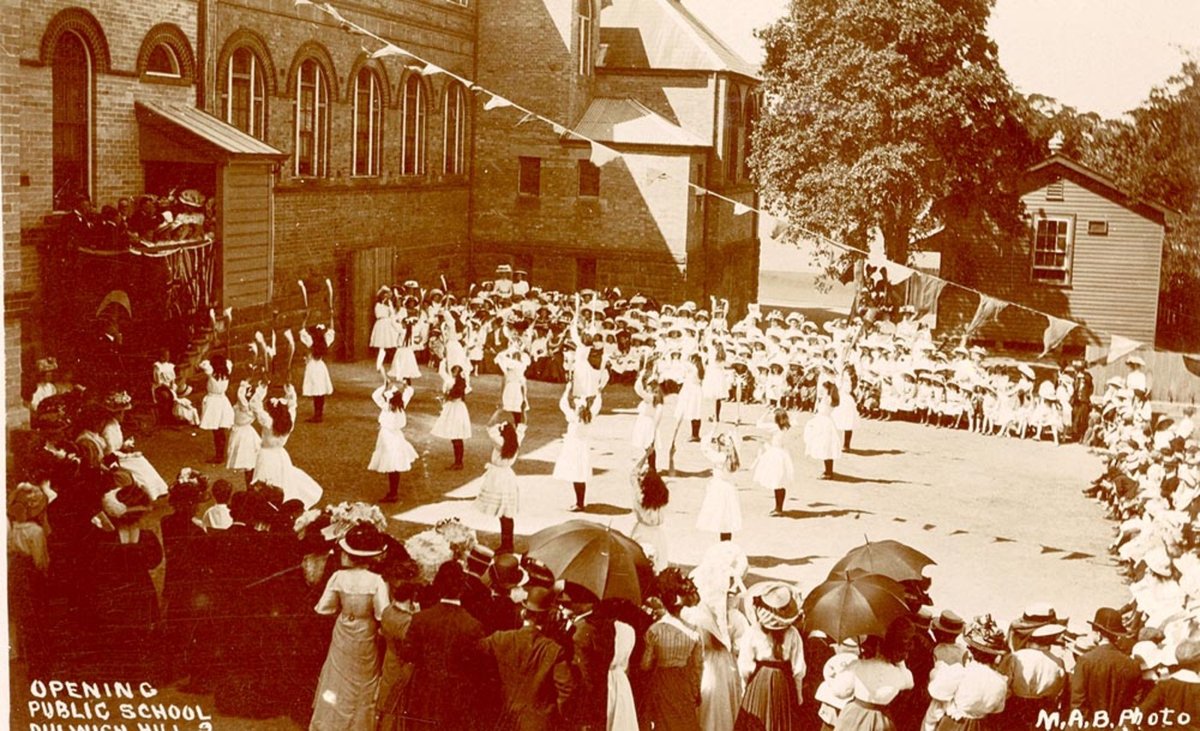 Opening Public School Dulwich Hill (1900–27)