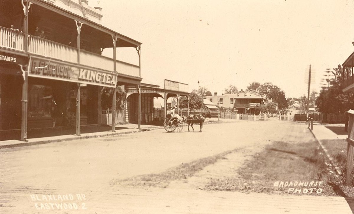 Blaxland Rd Eastwood (1900–27)