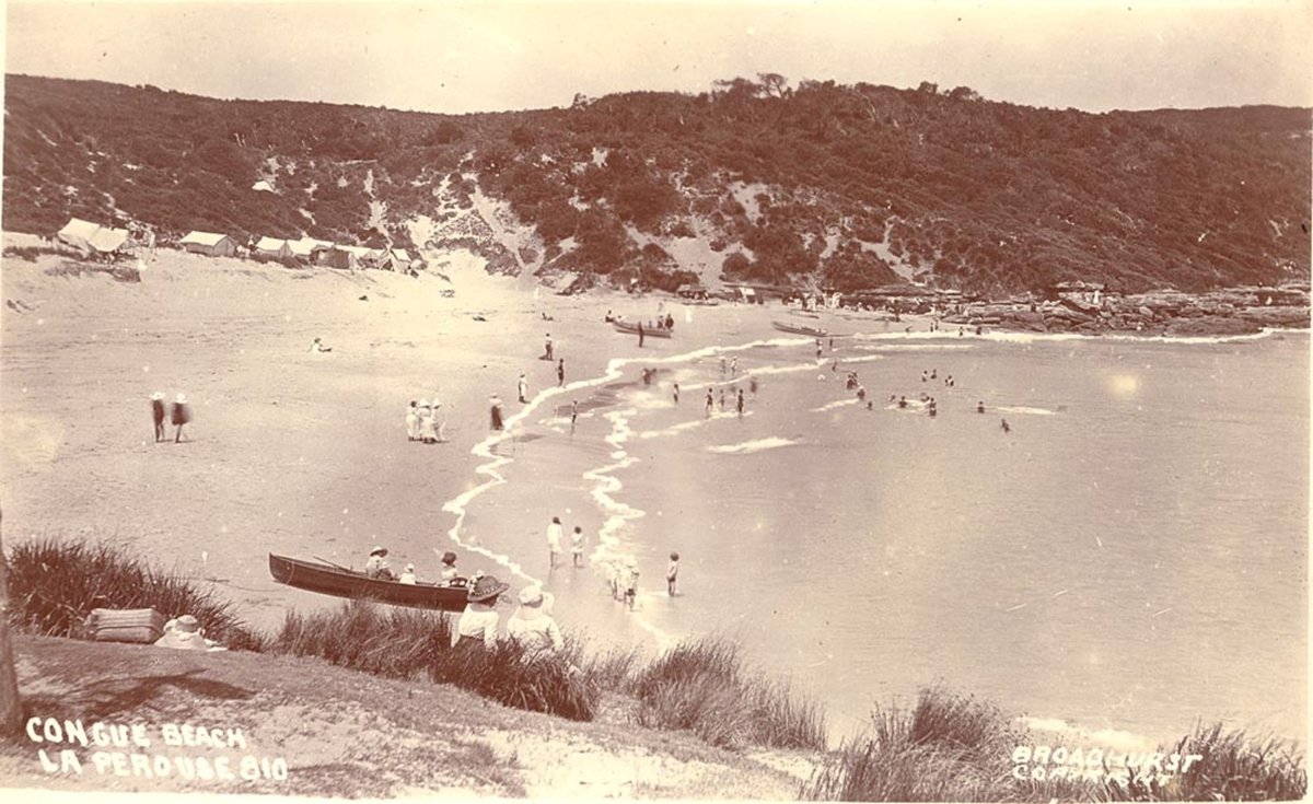 Congue Beach La Perouse, 1900–27