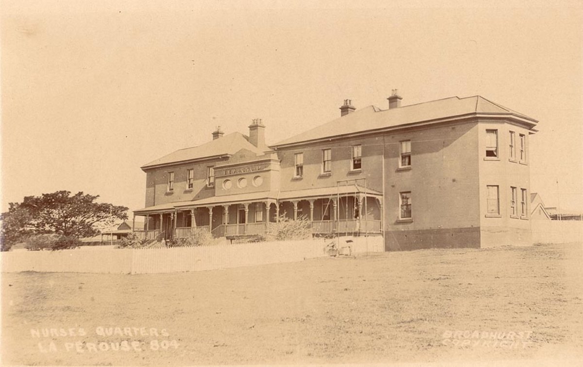 Nurses Quarters La Perouse (1900–27)