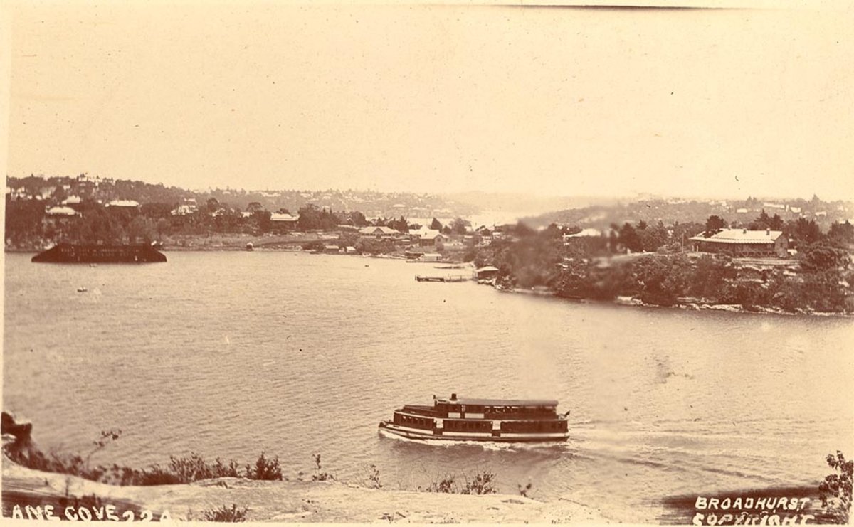 Lane Cove including ferry (1900–27)