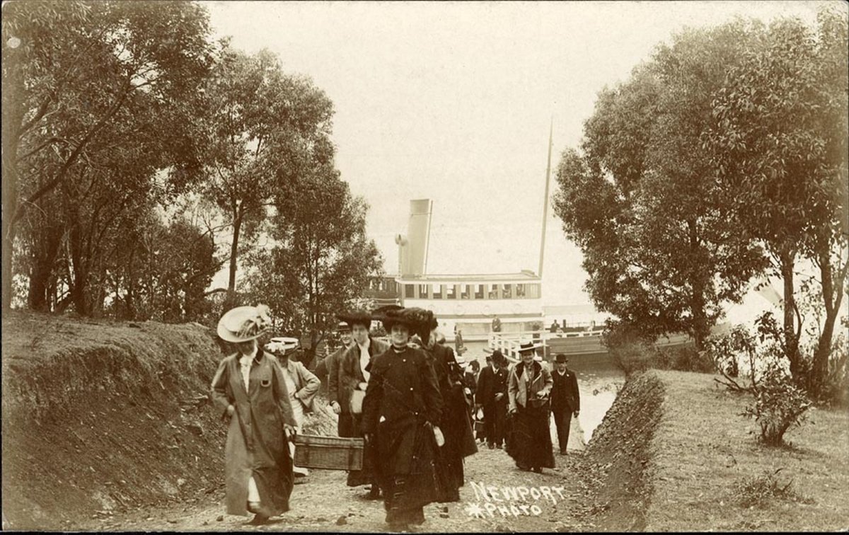 Newport wharf (1900–27)