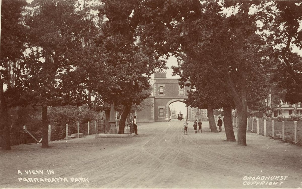 A View at Parramatta Park (1900–27)