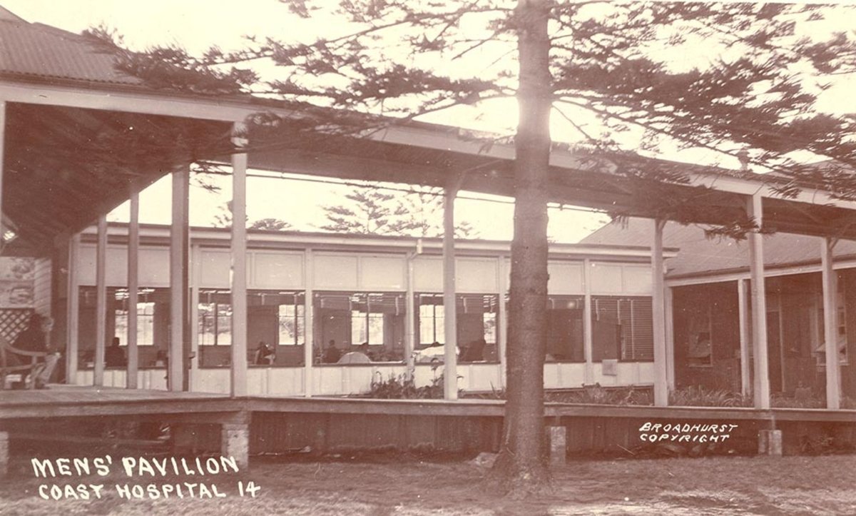 Mens Pavilion Coast Hospital, Little Bay (1900–27)