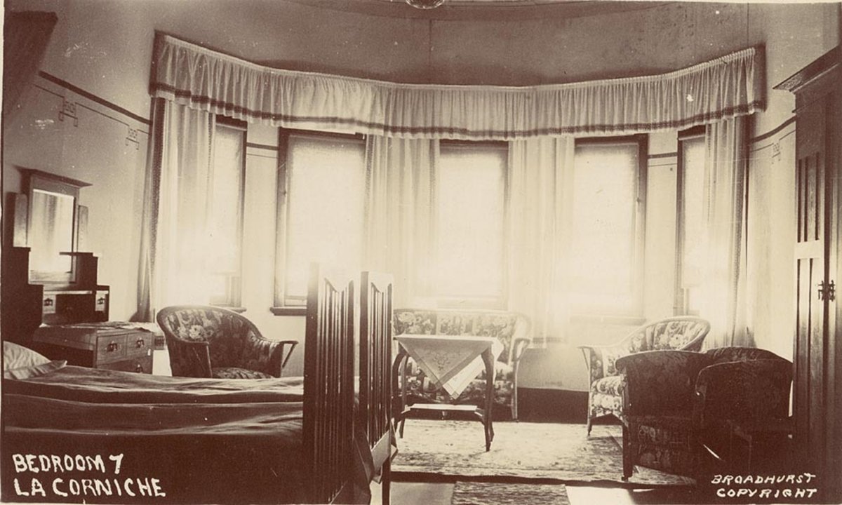 Bedroom La Corniche, Sydney (1900–27)
