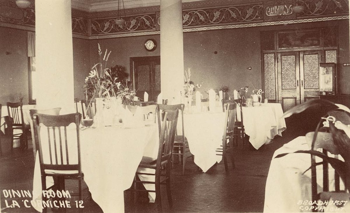 Dining Room La Corniche, Sydney (1900–27)
