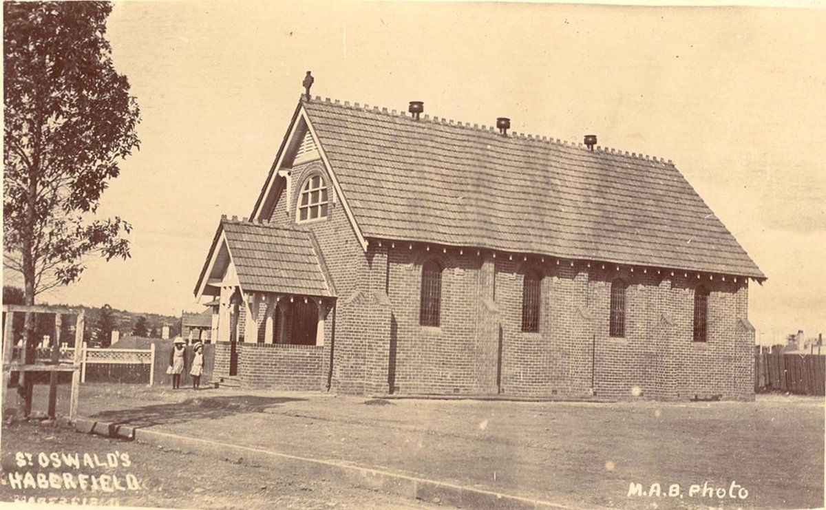 St Oswalds Church Haberfield, 1900–27