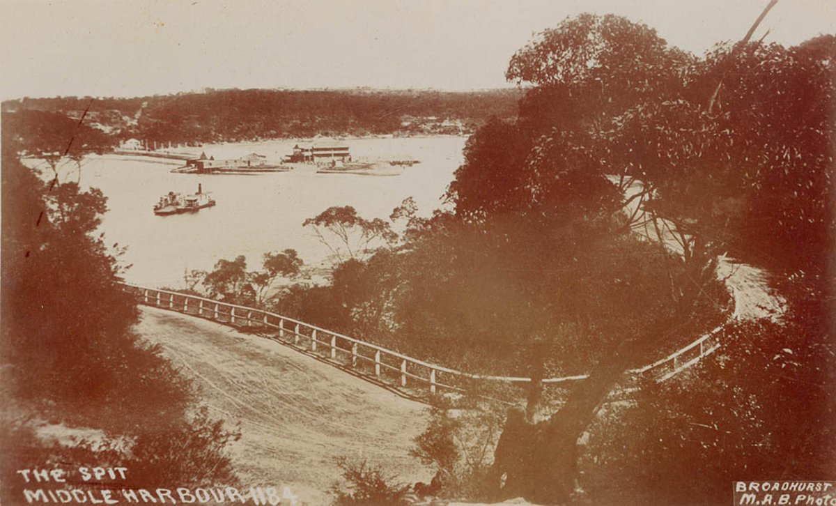The Spit Middle Harbour, Sydney Harbour (1900–27)