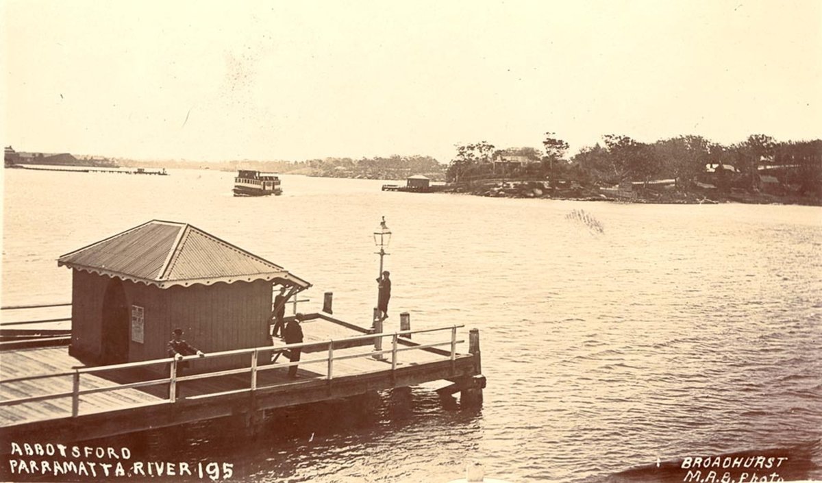 Parramatta River Abbotsford (1900–27)